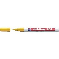 edding, edding 751 Lackmarker Fein Rundspitze Gelb