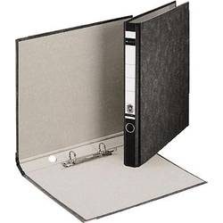 Leitz, Leitz Ringbuch A4 Graupappe, Papier 2 Ringe 20 mm Schwarz