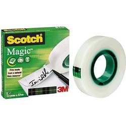 Scotch, SCOTCH Magic Tape 810 12mmx33m 8101233K unsichtbar, beschriftbar