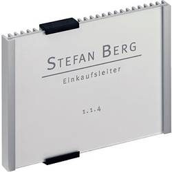 DURABLE, DURABLE T&uuml;rschild Info Sign 480123 silber, aluminium 149x105.5mm