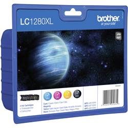 Brother, Brother Tinte LC-1280XL Original Kombi-Pack Schwarz, Cyan, Magenta, Gelb LC1280XLVALBPDR