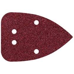 Wolfcraft, Wolfcraft 1763000 Multischleifpapier mit Klett, gelocht Körnung 120 (L x B) 136 mm x 96 mm 10 St.