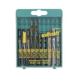 10 Stichsägeblätter Wolfcraft 2356000 Holz, Kunststoff, Bleche, NE-Metalle 10 St.