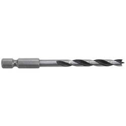 Wolfcraft, Wolfcraft 7264000 Holz-Spiralbohrer 6 mm Gesamtlänge 90 mm 1/4 (6.3 mm) 1 St.
