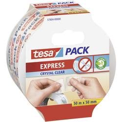 tesa, tesa Packband tesapack Express Transparent 50 mm (B) x 50 m (L) PP (Polypropylen)