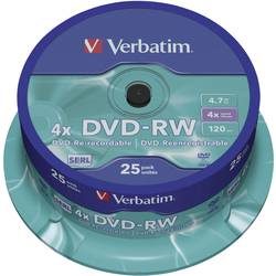 Verbatim, Verbatim DVD-RW 4.7 GB 25 Stück