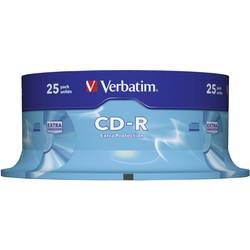 Verbatim, Verbatim CD-Rohlinge Extra Protection 52x 700 MB 25 Stück