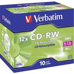 Verbatim, Verbatim CD-RW 12x 700 MB 10 Stück