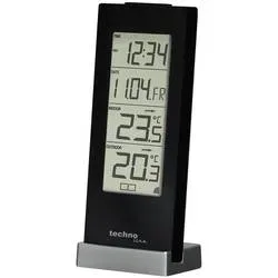 Techno Line WS 9767 Funk-Thermometer Schwarz WS 9767