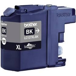 Brother, BROTHER Tintenpatrone XL schwarz LC-127XLBK DCP-J4110DW 1200 Seiten