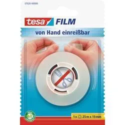 tesa, TESA Tesafilm 25mx19mm 57520-00000 transparent 1 Rolle