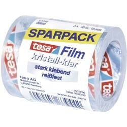 tesa, tesa Klebeband tesafilm Kristall-Klar Transparent 15 mm (B) x 10 m (L) Polypropylene (PP) 3 Stück