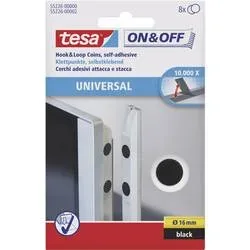 tesa, TESA Klettpunkte 552260000 16mm 8 Sets
