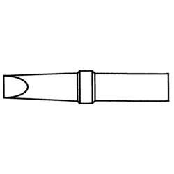 Weller 4ETB-1 Lötspitze Flachform Spitzen-Größe 2.4 mm Spitzen-Länge 34.5 mm Inhalt 1 St.