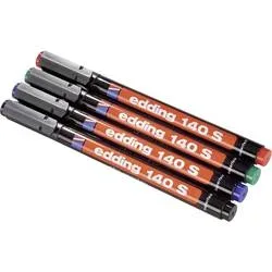 edding, EDDING OHP-Marker permanent S 140-E4 4er Etui