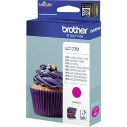 Brother, BROTHER Tintenpatrone magenta LC-123M DCP-J411ODW 600 Seiten