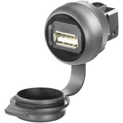 USB Einbausteckverbinder FrontCom® Micro USB Flanscheinsatz IE-FCM-USB-A IE-FCM-USB-A 1018840000-1 Weidmüller Inhalt: 1