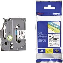 PTOUCH, PTOUCH Band, laminiert schwarz/weiss TZe-251 PT-2450DX 24 mm