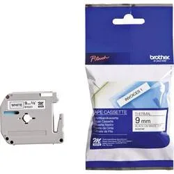 PTOUCH, PTOUCH Band, nicht lam. schwarz/weiss M-K221BZ zu PT-65/75/85/110 8m x 9 mm