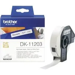 PTOUCH, PTOUCH Ordner-Etiketten 17x87mm DK-11203 QL-500/550 300 Stk./Rolle