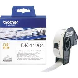 PTOUCH, PTOUCH Mehrzweck-Etiketten 17x54mm DK-11204 QL-500/550 400 Stk./Rolle
