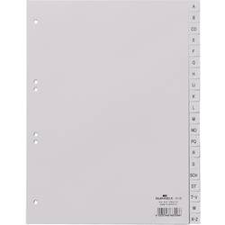 DURABLE, DURABLE Register PP grau A4 6510-10 20-teilig, A-Z