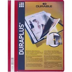 DURABLE, DURABLE Angebotshefter DURAPLUS 2579/03 f&uuml;r 100 Blatt A4 rot