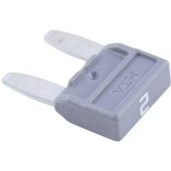 MTA Automotive 341.120 330.020 Mini Flachsicherung 2 A Grau 1 St.