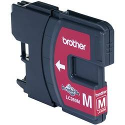 Brother, BROTHER Tintenpatrone magenta LC-980M DCP-165C 260 Seiten