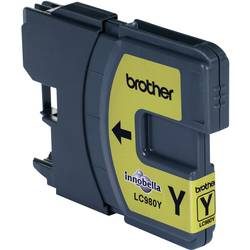 Brother, BROTHER Tintenpatrone yellow LC-980Y DCP-165C 260 Seiten