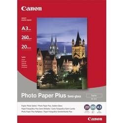 Canon, CANON Photo Paper Plus Semi-gloss A3 SG201A3 PIXMA, 260g 20 Blatt