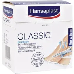 Hansaplast KB.T4107.001 Heftpflaster 5 m x 6 cm 5 m