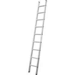 KRAUSE, Alu-Anlegeleiter Stabilo, 9 Sprossen