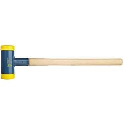 Wiha Wiha 800, Blau, Gelb, 4,55 kg 02101 Vorschlaghammer mittelhart, rückschlagsfrei 4580 880 mm 1 St.