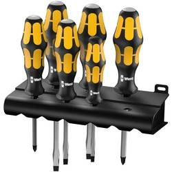 Wera 932/6 Werkstatt Schraubendreher-Set 6teilig Schlitz, Kreuzschlitz Phillips