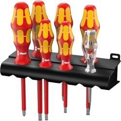 Wera 160 i/165 i/7 Rack VDE Schraubendreher-Set 7teilig Schlitz, Kreuzschlitz Pozidriv