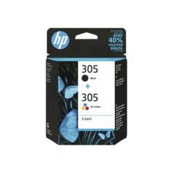 HP, HP Tintenpatrone 305 BK/color 6ZD17AE DeskJet 2300/2700 2-Pack