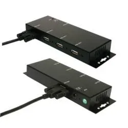 EXSYS, EXSYS - Usb-hub Ex-1166hmv, Schwarz
