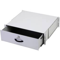 Digitus DN-19 KEY-3U 19 Zoll Netzwerkschrank-Schublade 3 HE Ausziehbar Lichtgrau (RAL 7035)