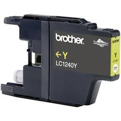 Brother, BROTHER Tintenpatrone yellow LC-1240Y MFC-J6510DW 600 Seiten