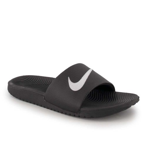 Nike, Nike Kawa Kinder Slipper Schwarz, , Größe: 33 1/2
