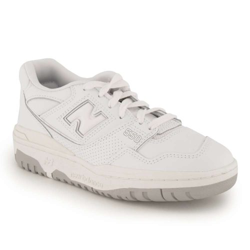 New Balance, New Balance 550 Core Sneaker - White + Light Grey EU38 Damen