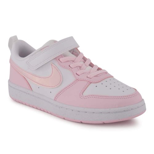 Nike, Nike - Court Borough Low Recraft, Court Borough Low Recraft Klettverschluss Sneaker, 35, Rosa