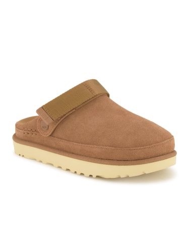 UGG, UGG Goldencoast Clog Damen Hausschuh Braun, Damen, Größe: 6