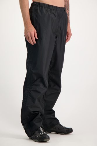 VAUDE, VAUDE Fahrradhose "Fluid Full-zip Pants II" sportlicher Stil mit Logodruck, für Radsport