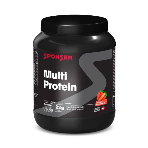 SPONSER, SPONSER Multi Protein CFF Erdbeere, 850 g Dose bunt