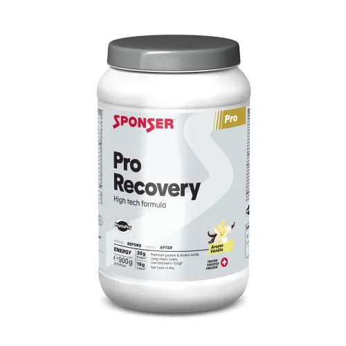 SPONSER, SPONSER Pro Recovery 50% Protein / 36% Carbo Vanille, 900 g Dose bunt