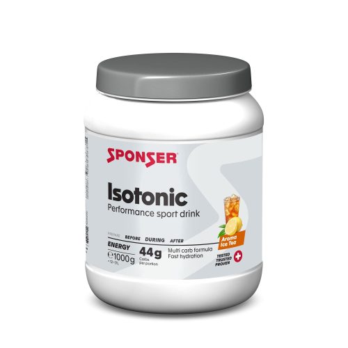 Sponser Isotonic 1000 g Ice Tea Getränkepulver Weiss, Herren, Größe: 0