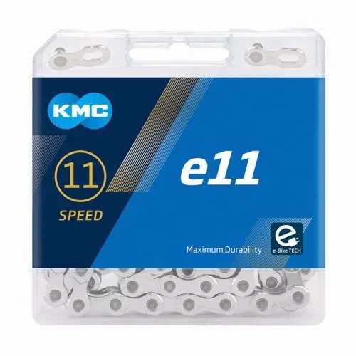 KMC e11 122 Links Kette Silber, Herren, Größe: ONE SIZE