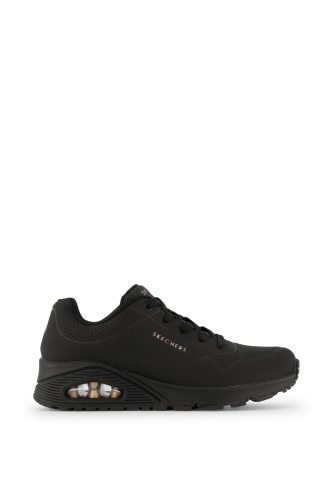 Skechers, Skechers Wedgesneaker "Uno - Stand on Air" Freizeitschuh, Halbschuh, Schnürschuh mit feiner Perforation